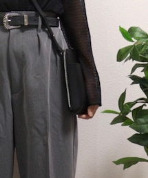 UNIQLO | レザータッチウォレットショルダーバック(ショルダーバッグ)