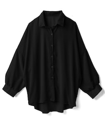 GRL | ボリュームスリーブルーズシアーシャツ【at1315】(シャツ/ブラウス)