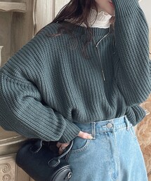 GRL | ロングスリーブニットトップス【cu214】(ニット/セーター)