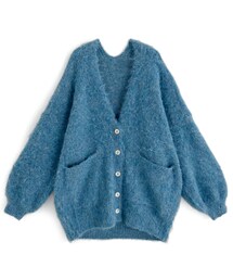 GRL | ウール混シャギーニットカーディガン(カーディガン/ボレロ)