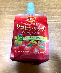 リコピンリッチ🍅 | デルモンテから、こんなゼリーが‼️甘いトマト🍅の味ギュッと詰まってる👍😳(その他)