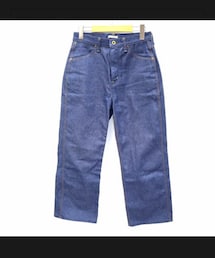 Johnbull | 古着。セミワイドデニム。ややクロップド丈。(デニムパンツ)