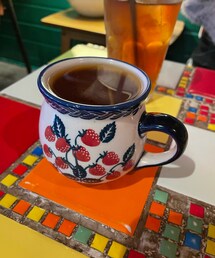 柚子ティー🫖 | 柚子の皮がたっぷり入った紅茶🍊美味しかった👌(その他)