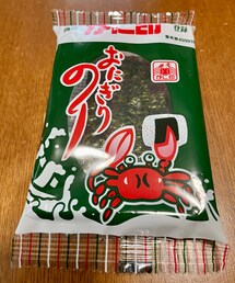 カニ印海苔 | たまにオヤツ代わりにもバリバリと食べてしまう味付け海苔のカニ海苔。酎ハイのおつまみにも👌食べすぎて家族にたまに怒られる💦(その他)