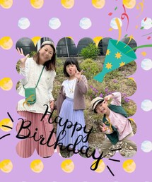 🎂きょうちゃんHB🎁 | 楽しそうな親子ショット😁📸✨きょうちゃんおめでとう🥰(ラッピングキット)
