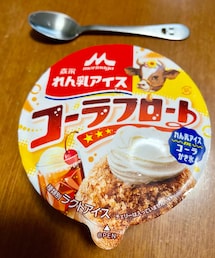 コーラフロート🍨 | 森永れん乳アイス、コーラフロート⚪️🟤練乳とコーラ味が意外と合う👍(その他)