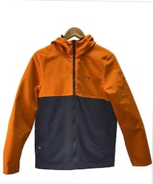 TOMMY HILFIGER | リバーシブル。メンズM size。ネイビー✖️オレンジ(マウンテンパーカー)