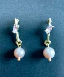 淡水パールピアス | ピアス(両耳用)