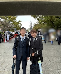 入学式🏫 | 大学入学式🌸高校入学式も雨で、大学も雨でした☂️🌸(その他)