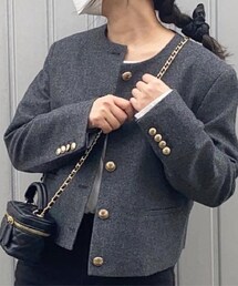 VERVEINE | ノーカラージャケット