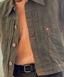 used | サーモンピンクのニット(ニット/セーター)