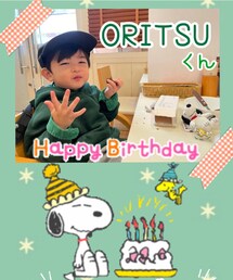 𝙾𝚁𝙸𝚃𝚂𝚄くん𝙷𝚊𝚙𝚙𝚢 𝙱𝚒𝚛𝚝𝚑𝚍𝚊𝚢🎉♥️ | 小窓でもお祝い♥️(福袋/福箱)