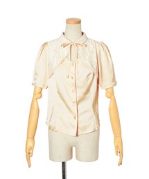 an another angelus | レース重ねダイヤ開きブラウス/an another angelus [41BF02h011]

(シャツ/ブラウス)