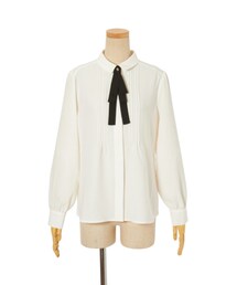 an another angelus | 多重リボンタイ付きピンタックブラウス/an another angelus [44BF02j014]

(シャツ/ブラウス)