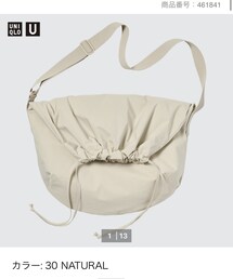 UNIQLO | ドローストリングショルダーバッグ(ショルダーバッグ)