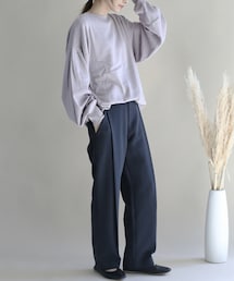 NOAHL | タックデザインバッグ(パンツ)