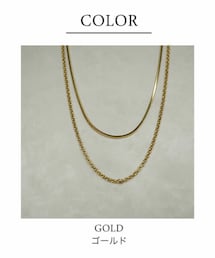 soelplus | 2連チェーンネックレス(ネックレス)