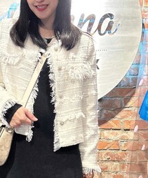 ZARA | ノーカラージャケット