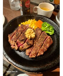 Law 飯 | 今日は、いきなり！ステーキを食べました全盛期より各店舗つぶれてしまい寂しいですがこの値段ねステーキ食べれるのは凄いと思います　おいしかった😋🍴💕(その他)