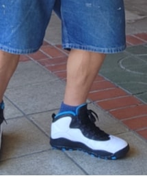 NIKE | NIKE AIR JORDAN 10 RETRO 310805-106 Powder Blue (ナイキ エアジョーダン10 レトロ パウダーブルー)27.5cm)(スニーカー)