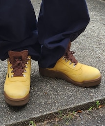 Timberland | 【限定カラー】Timberland GTX FIELD BOOT A2NRW A1T10 FIELD BOOT MID GTX GOLD NUBUCK (ブーツ)