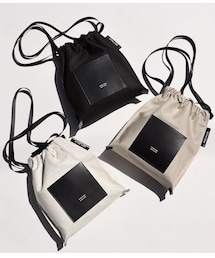 ATHE CEN | Dora GARHER BAG/ナチュラル(ショルダーバッグ)