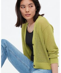 UNIQLO |  メッシュショートカーディガン(カーディガン/ボレロ)