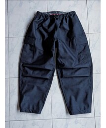 made by myself | Gtx Cotton and linen navy cargo made by myself(パンツ)