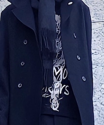 Yohji Yamamoto POUR HOMME | デッサンプリント　クルーネックL/Sカットソー(Tシャツ/カットソー)