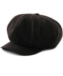 Yohji Yamamoto POUR HOMME | ウールギャバジン　ラウンドフォルムキャスケット(キャスケット)