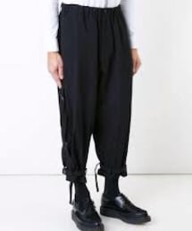 Yohji Yamamoto POUR HOMME | ウールギャバジン　テーパードバンテージパンツ(パンツ)