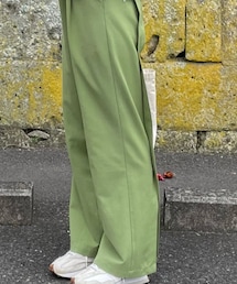 CLANE | バックスリットストレートパンツ(パンツ)