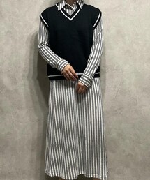 moss | シャツワンピース