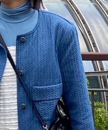 studio doe | ノーカラージャケット