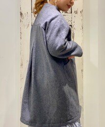 PUAL CE CIN | ノーカラーコート