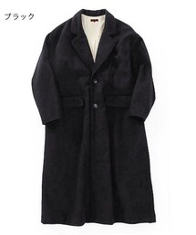 BLUE BLUE | ライトメルトンオーバーチェスターコートウイメンズ／BLUE BLUE（ブルーブルー）(チェスターコート)