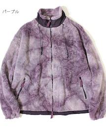 REMI RELIEF | タイダイボアZIP JK／REMI RELIEF（レミレリーフ）(ブルゾン)