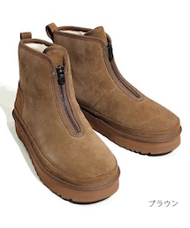 UGG | WM×UGG BOOTS 'Harkley Zip'(ホワイトマウンテニアリング×アグブーツ'ハークレージップ')/White Mountaineering(ホワイトマウンテニアリング)(ブーツ)