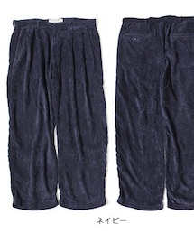 REMI RELIEF | レーヨンコーデュロイ2タックパンツ/REMI RELIEF(レミレリーフ)(パンツ)