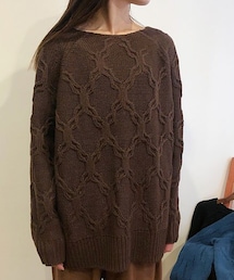 AgAwd | Reversible Pullover（リバーシブルプルオーバー）[21-550109]／AgAwd（アガウド）(ニット/セーター)