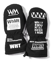 WHITE MOUNTAINEERING | GORE-TEX WM LOGO RANDAM PRINTED MITTEN/White Mountaineering(ホワイトマウンテニアリング)(手袋)