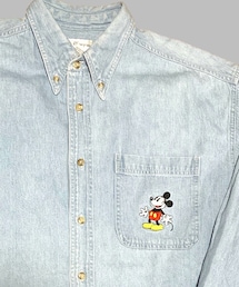 デニムシャツ | ミッキー🐭❤️(シャツ/ブラウス)