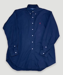 POLO RALPH LAUREN | ネイビーにワンポイントレッド❤️🏇(シャツ/ブラウス)