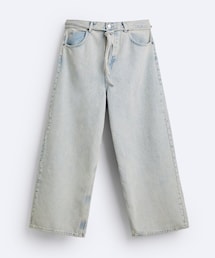 ワイドデニムパンツ | 太めにロールアップして履いてます🙋‍♂️(デニムパンツ)