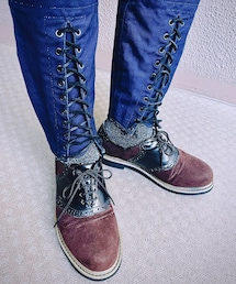 Guranisuta | コンビサドルシューズ(ドレスシューズ)