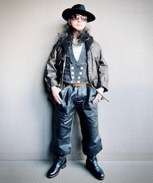 VINTAGE | ダブルウェストコート(スーツベスト)