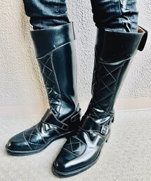 GOLDTOP | 2バックルパテッドブーツ(ブーツ)