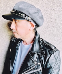 GANGSTERVILLE | バイカーキャスケット(キャスケット)