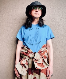 UNKNOWN. | プリントT(Tシャツ/カットソー)