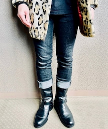 EVISU | ブラックデニムスキニー(デニムパンツ)